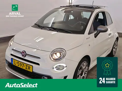 Fiat 500 1.0 Hybrid 70pk Sport | Pack Sky | Panoramadak | U-Connect Navigatie | Apple Carplay | 16" 