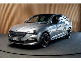 Škoda Scala 1.0 TSI Monte Carlo Matrix Navi Panodak Leer PDC Stuurverwarming Stoelverwarming Cruise 