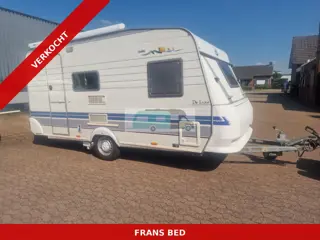 Hobby de luxe 440 1998 nieuwe mover, luifel, gebruikte voortent en luifel