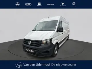 Volkswagen Crafter L4H3 2.0 TDI 140pk Automaat / Navigatie / Trekhaak / Betimmering / Bijrijdersbank