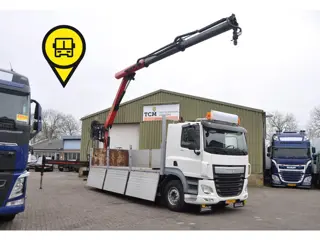 DAF CF 460 8X2 2016 PALFINGER / ALU BORDEN / MANUAL