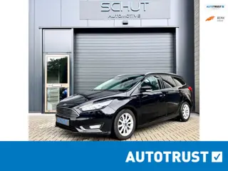 Ford Focus Wagon 125pk Titanium CLIMA | STOEL + STUURVERWARMING | NAVI | LED | DEALER OH