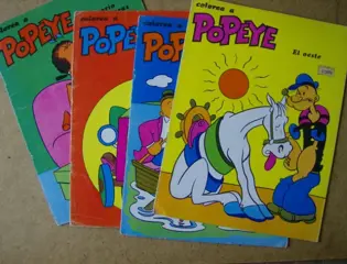 Popeye kleurboek mexicaans adv6379