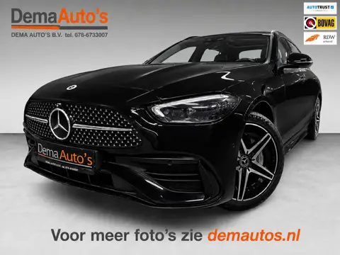 Mercedes-Benz C-klasse Estate 300 e AMG Line PANO/BURMESTER/H-UP/DAB/360CAM/STOEL-M+KOELING/SFEERVER