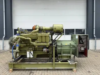 Cummins VT28G Leroy Somer 515 kVA noodstroom aggregaat generatorset