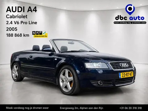 Audi A4 Cabriolet 2.4 V6 Pro Line, AUT, AIRCO