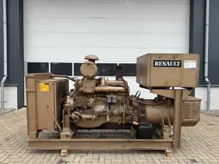 Renault Leroy Somer 200 kVA noodstroom aggregaat generatorset 648 hours