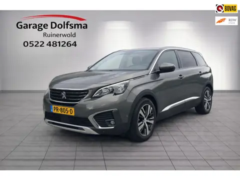 Peugeot 5008 1.2 PureTech Allure-Camera-7 Pers-NL auto-18"-1/2 leer-