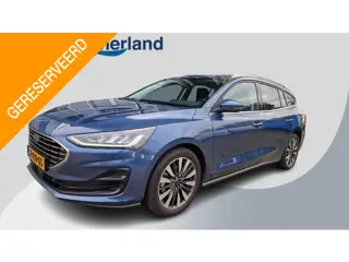 Ford Focus Wagon 1.0 EcoBoost Hybrid Titanium X AGR stoelen | 12 inch Touchscreen | Winterpack | Cam