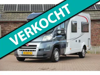 Buerstner BUT569 Nexxo T569 | vast bed | kleine camper| elektrische trap| Douche| Frans bed