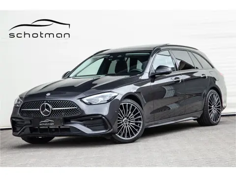 Mercedes-Benz C-Klasse Estate 300 e AMG Nightpakket, Pano, Carplay, Hybrid 2023