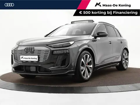Audi Q6 e-tron S edition performance 100 kWh 306pk · SOH 97,9% · Panoramadak · 360 Camera · Inklap. 