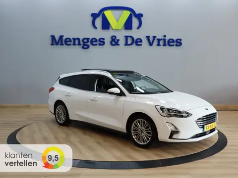 Ford FOCUS Wagon 1.0 EcoBoost Titanium Business Airco ECC | Panorama | Trekhaak | Keyless | B & O | 