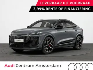 Audi Q6 Sportback e-tron S edition e-tron 83Kwh 252 pk | Glazen panoramadak | Trekhaak, mechanisch d
