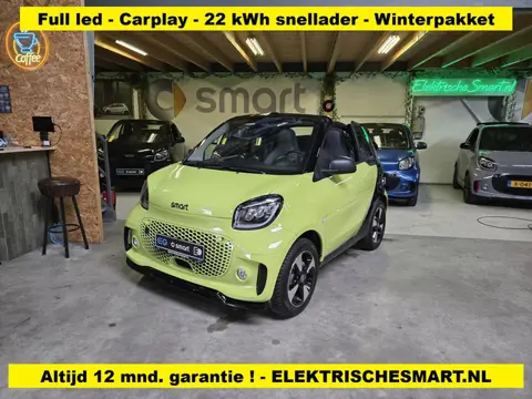 Smart Fortwo cabrio EQ Comfort Plus - Full Led - Carplay - Winterpakket - 12 mnd. garantie
