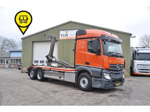 Mercedes-Benz Actros 2648 6X2 + HIAB MULTILIFT HAAKARM 21T