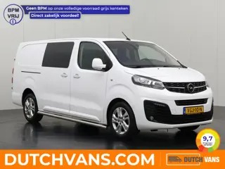 Opel Vivaro 2.0CDTI 122PK XXL Dubbele Cabine Innovation | Navigatie | Camera | airco | Cruise | Trek