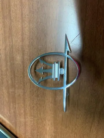 Side emblem for Maserati Mistral