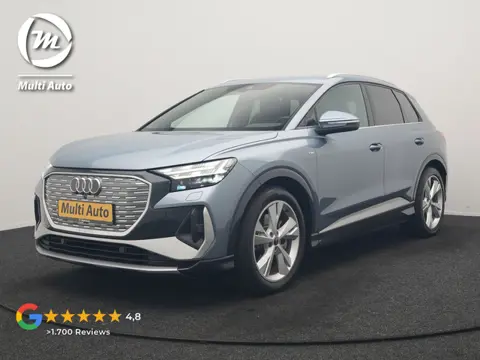 Audi Q4 e-tron 40 2x S Line 82 kWh 204pk Dealer O.H | Trekhaak Af Fabriek | Matrix LED | Keyless | L