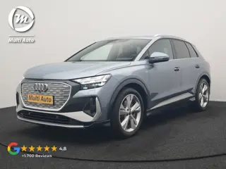 Audi Q4 e-tron 40 2x S Line 82 kWh 204pk Dealer O.H | Trekhaak Af Fabriek | Matrix LED | Keyless | L