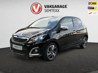 Peugeot 108 1.0 e-VTi Allure | Clima | Camera | Cruise | Origineel NL Auto | IsoFix | Bumpers In Kle