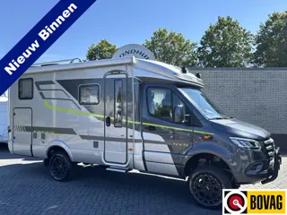 Hymer ML-T 570 4X4 CROSSOVER 190 pk AUTOMAAT 9-Traps Euro6 Mercedes-Benz **Enkele lengtebedden/Bomvo