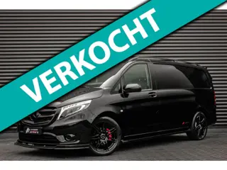 Mercedes-Benz Vito 136PK JB-EDITION FULL BLACK / AMG / SPOILER /VERLAGINGSVEREN / NAVIGATIE / SIDE-B