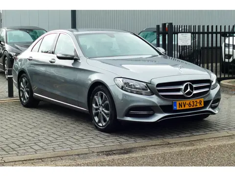 Mercedes-Benz C-Klasse 180 77.000km. Half Leer, StoelVerw, Navi, Clima, Haak 1400kg, 17"LMV All Seas