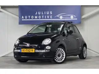 Fiat 500 0.9 TwinAir Lounge Schuif/Opendak Airco Nieuwe APK Garantie Mooi!