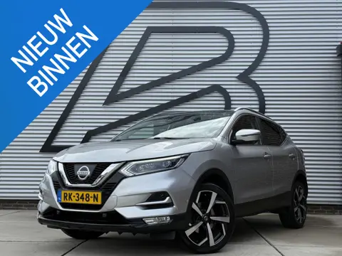 Nissan Qashqai 1.2 Tekna + 2e Eigenaar|Navi|Pano|360 Camera|Trekhaak|Clima|Cruise|Leder|Stoelverwarm