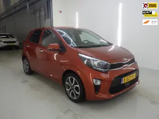 Kia Picanto 1.0 DPi DynamicPlusLine+Ecc+Led+Breed-Navigatie+camera+cruise+Leder-Multie-stuur = SUPER