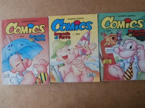 Comics braccio di ferro italiaans adv6879