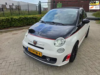 Fiat 500 C 1.4 T-Jet Abarth Competizione LEDER NAP 200 PK!