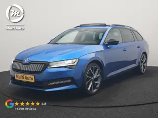 Škoda Superb 1.4 TSI iV Sportline PHEV 218pk Dealer O.H | Panodak | Adaptive Cruise | Camera | Cryst