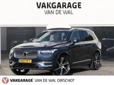Volvo XC90 2.0 T8 Recharge AWD Ultimate Bright | Long Range | Luchtvering | Nappa | Stoelventilatie 