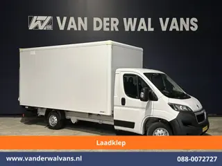 Peugeot Boxer 2.2 BlueHDi 141pk Bakwagen 435cm Lang Laadklep Euro6 Airco | 1055kg laadvermogen | Cru