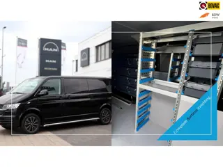Volkswagen TRANSPORTER 150 pk DSG Comfortline, Complete Sortimo inrichting, 17 LMV, bumpers en spieg