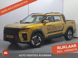 KGM Musso EV Platinum 80.6 kWh 4WD, 2300 KG Trekgewicht, Luxe lederen bekleding, Applecarpl./Andr. A