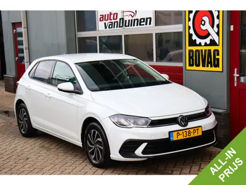 Volkswagen Polo 1.0 TSI Life Business O.a: Stoelverw, ACC, Clima, Navi, PDC, Carplay, Etc. All-in pr