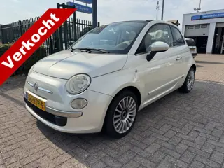 Fiat 500C 0.9 TwinAir Lounge | Airco | Leer | Goed onderhouden |