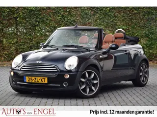 Mini Cabrio 1.6 Cooper Sidewalk/Garantie/Goed onderhouden/Leder