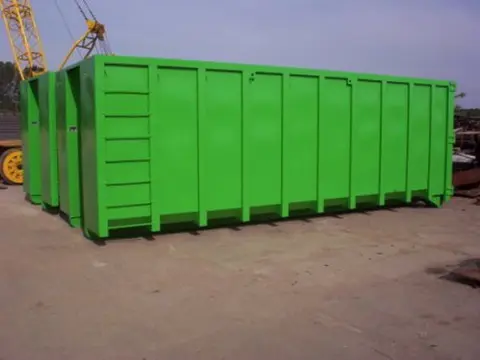 Gemakbak 40m3 uitvoering met inbouwhaak