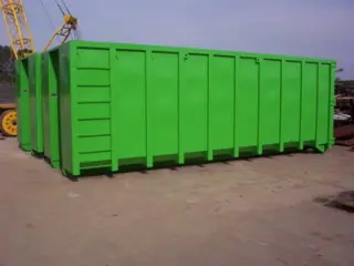 Gemakbak 40m3 uitvoering met inbouwhaak