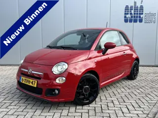 Fiat 500 0.9 TwinAir Turbo 500S SPORT Leer Clima Control Xenon Lm Velgen Bleutooth Interscope Audio 