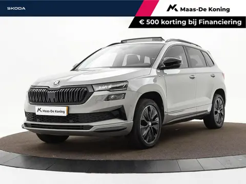Skoda Karoq 1.5 TSI 150pk DSG ACT Sportline Business · Panoramadak · Camera · Cruise Control · Apple