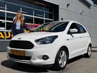 Ford Ka+ 1.2 Trend Ultimate White 5Drs - 62.000 KM - Airco I Sport velgen I PDC I Dealer onderhouden