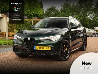 Alfa Romeo Stelvio 2.2d Customized Verde Visconti | Carplay | 20 inch | Leer | ETC.