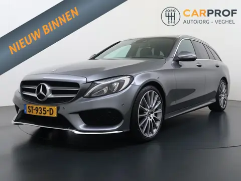 Mercedes-Benz C-klasse Estate 180 AMG | Pano | Navigatie | Camera | 19" |  NAP |