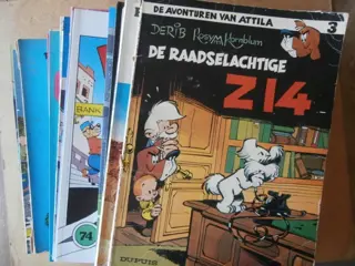 Diverse stripboeken adv7032