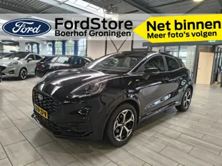 Ford Puma EcoBoost Hybrid 125 pk ST-Line X | Winter Pack | El. a. klep | B&O | Half leer | Camera | 